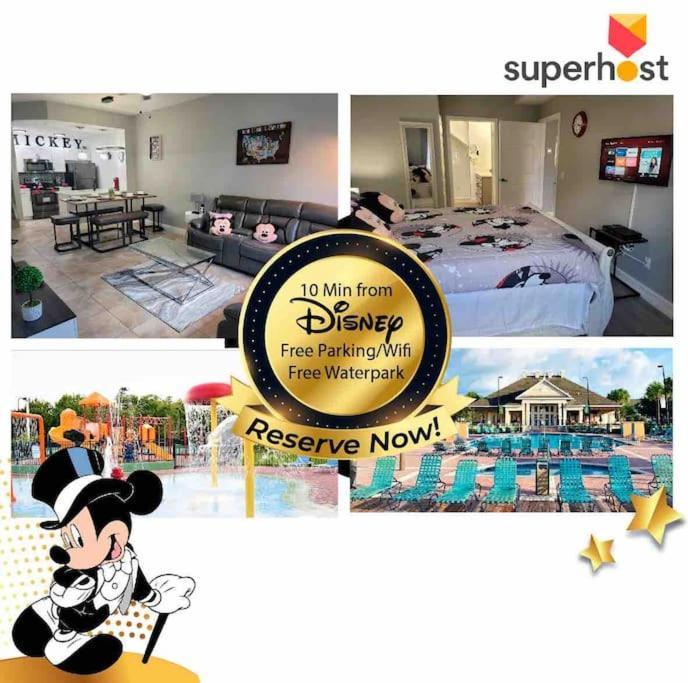 The Villas At Seven Dwarfs - 2624 Mickey Villa - Near Disney - Water Park คิสซิมมี ภายนอก รูปภาพ